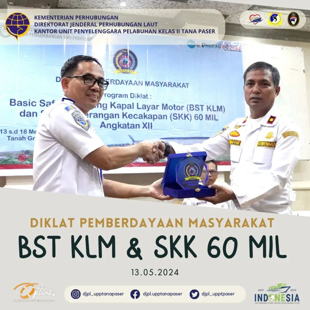 Diklat Pemberdayaan Masyarakat bersama Poltekpel Barombong