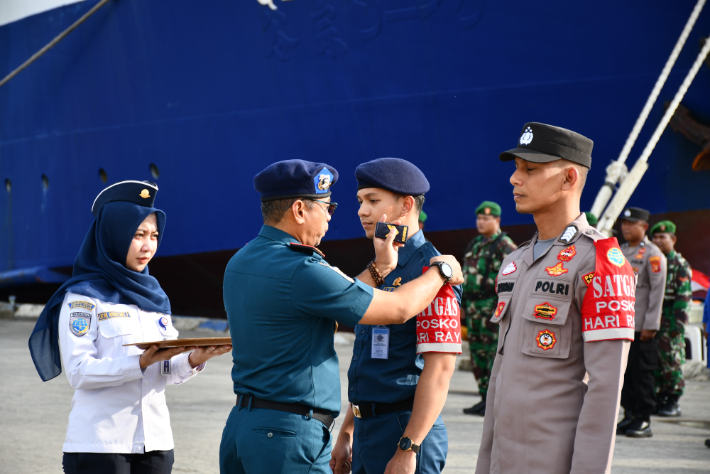 Kegiatan penutupan  posko nataru 2024 pelabuhan samarinda dan balilkpapan