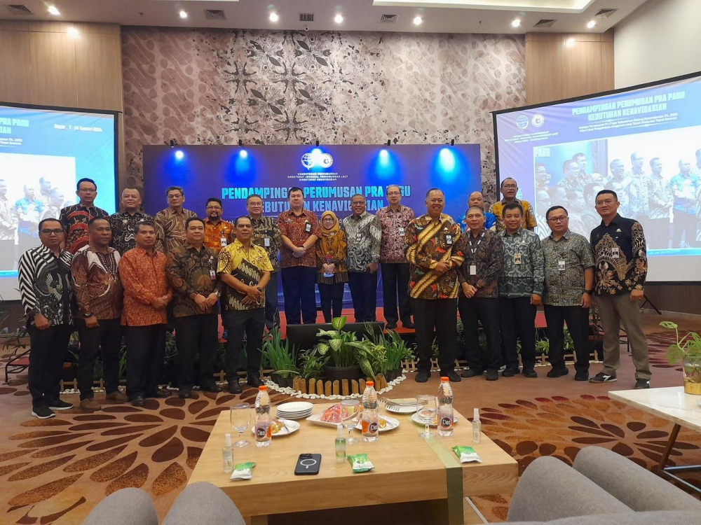 kegiatan perumusan pra pagu RKAKL TA.2025 kebutuhan Kenavigasian