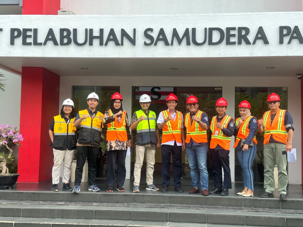 Kegiatan verifikasi lapangan SROP di PT.Pelabuhan samudera Samarinda