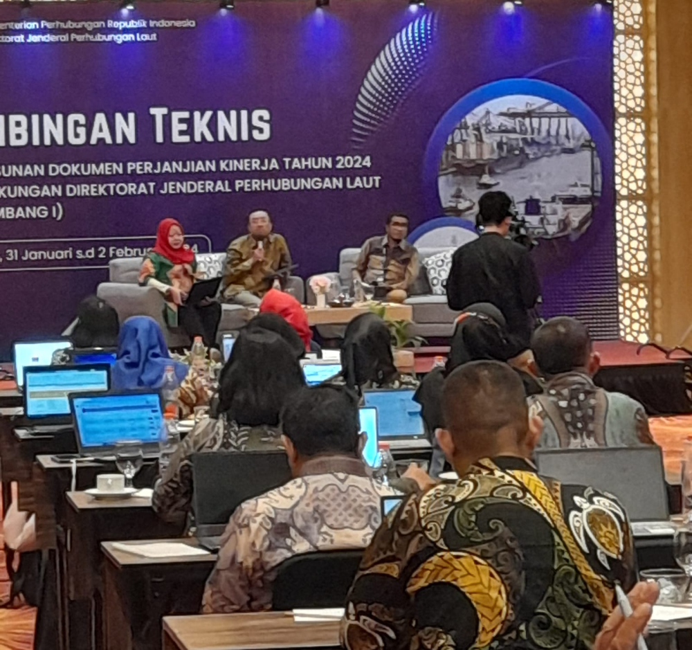 Kegiatan penyusunan dokumen perjanjian kinerja TA 2024 di Lingkungan DJPL