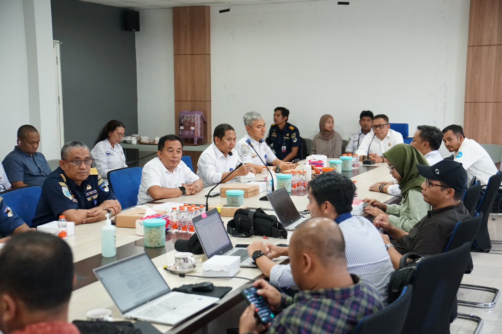 Koordinasi pemeriksaan atas laporan keuangan tahun 2023 pada UPT Kemenhub Kaltim