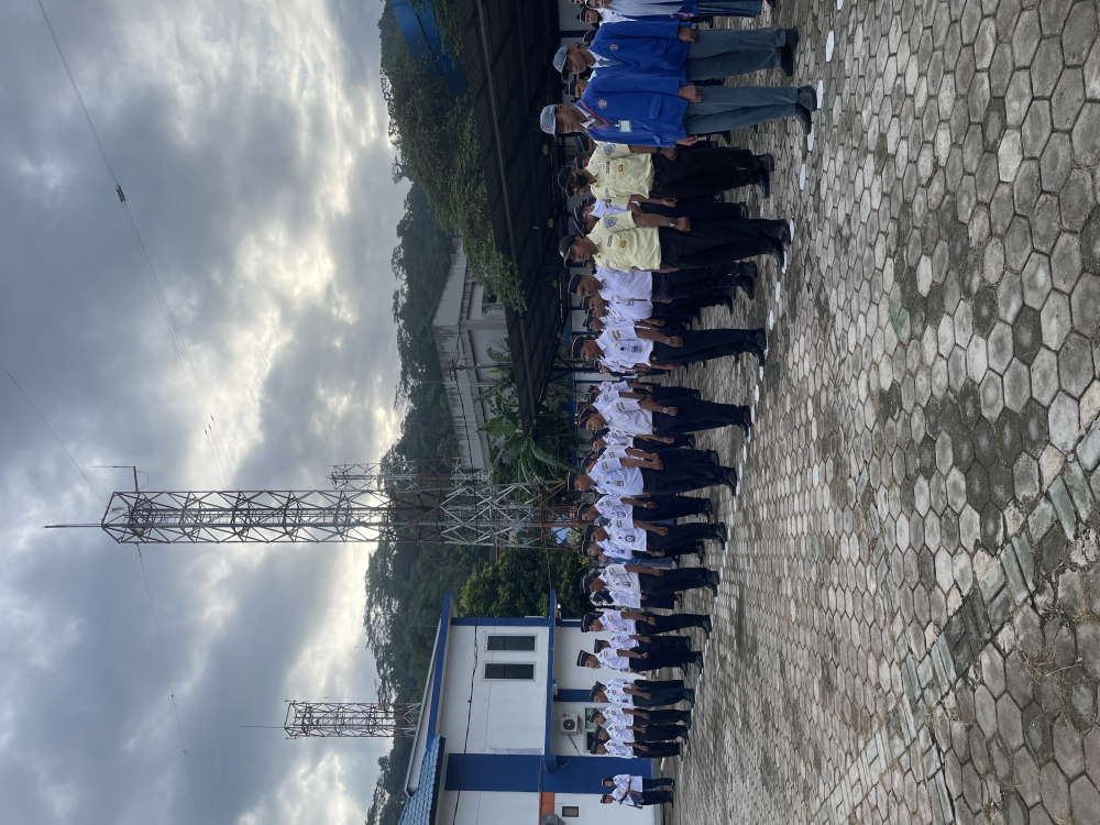 Kegiatan Apel Pagi Distrik Navigasi Tipe A Kelas I Samarinda