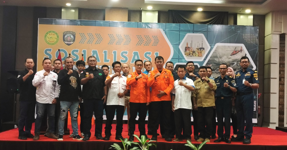 koordinasi terkait sosialisasi sistem deteksi dini badan nasional pencarian dan pertolongan