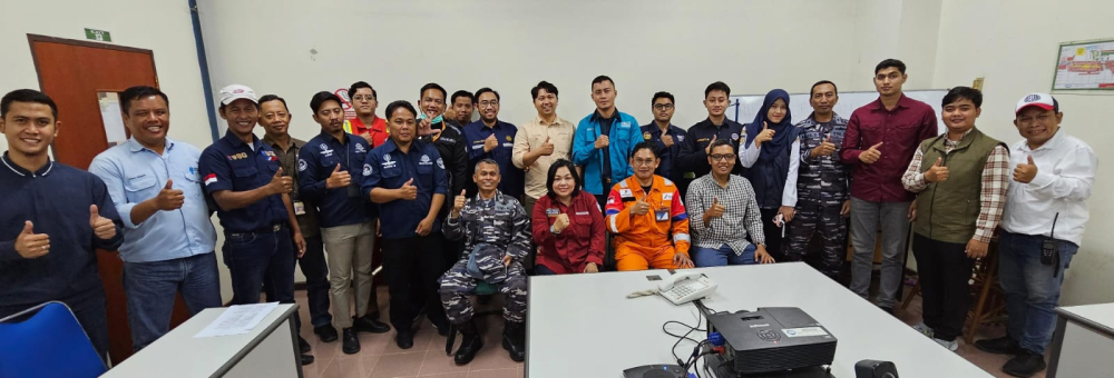 koordinasi perizinan pembangunan pipa bawah laut pada delta mahakam, selat makasar