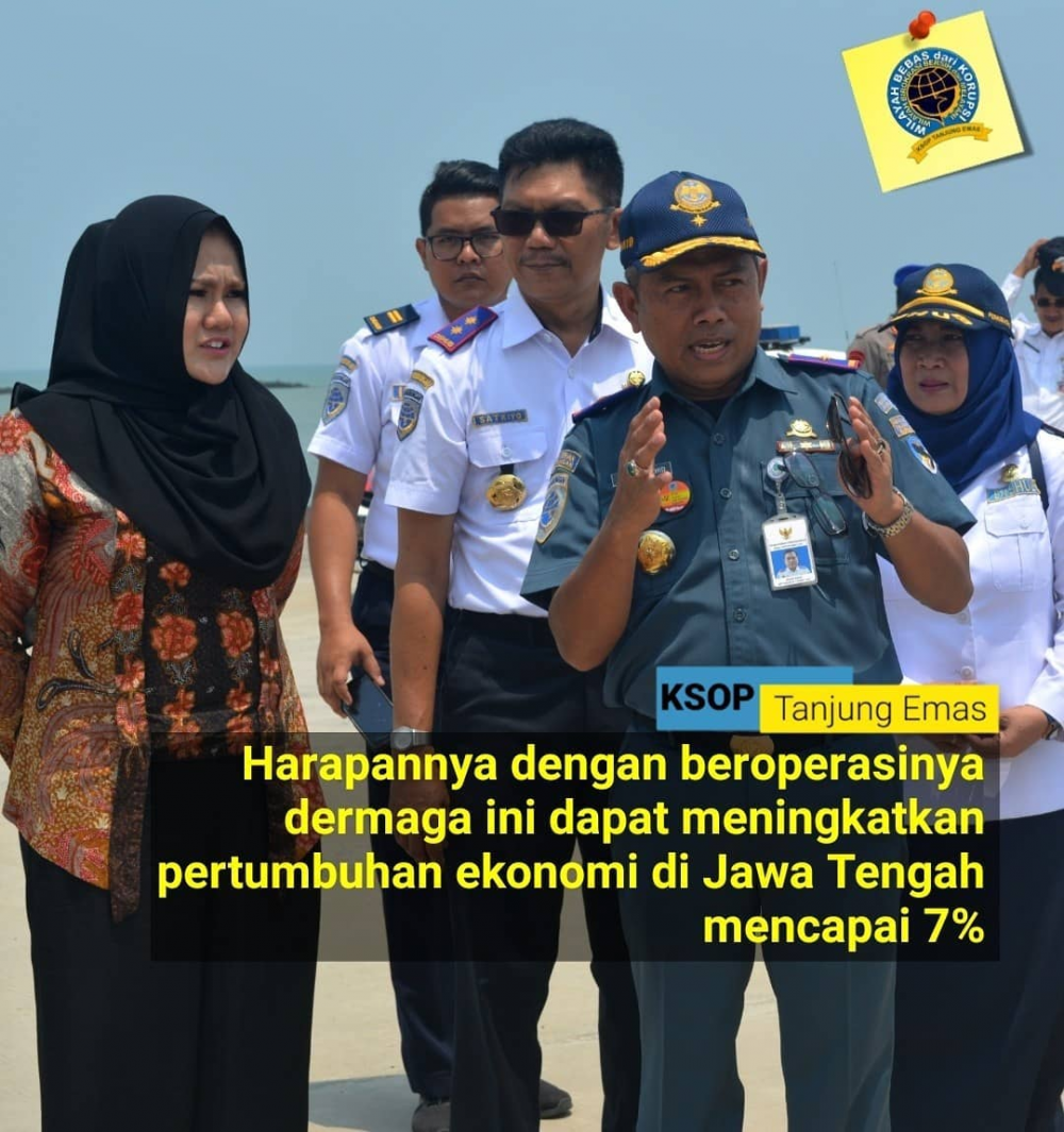 Dermaga Multipurpose Pelabuhan Kendal Resmi Dioperasikan