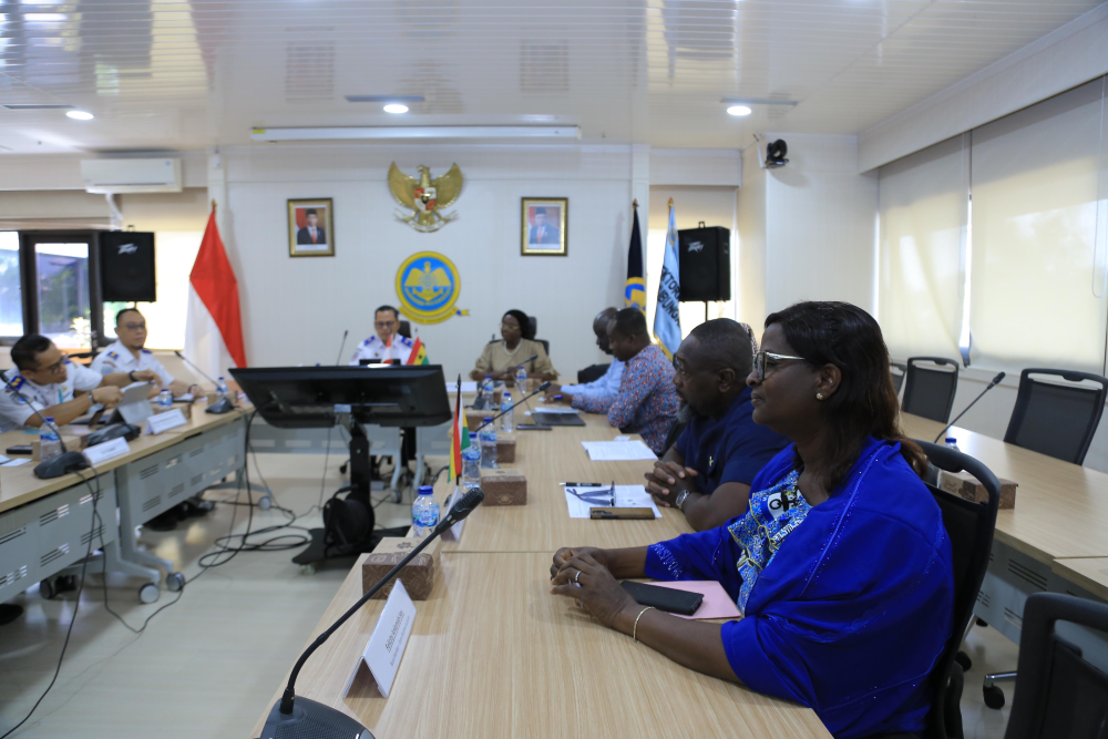 Delegasi Ghana Kunjungi Indonesia, Perkuat Kerja Sama Maritim