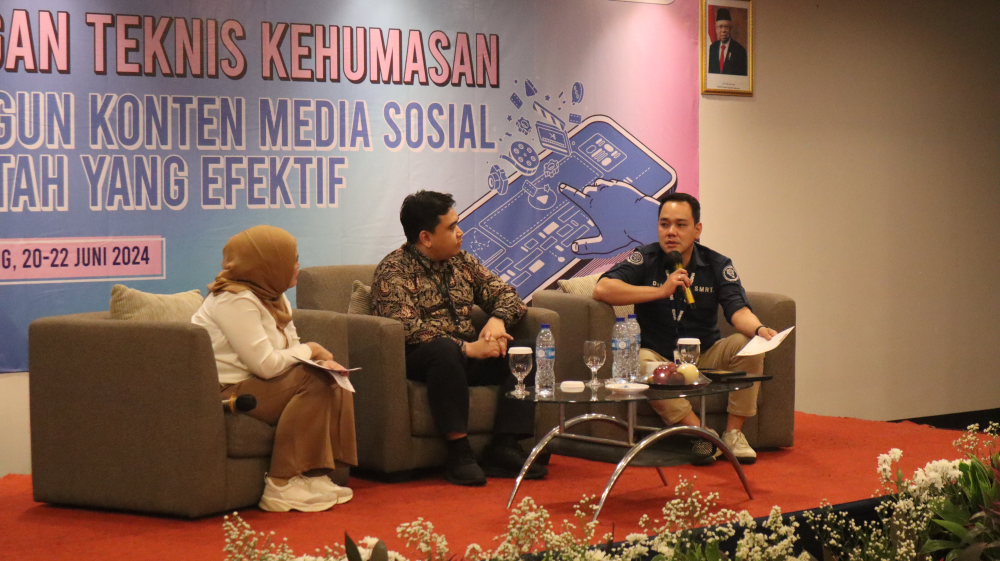 Bimbingan Teknis Kehumasan Membangun Konten Media Sosial Pemerintah Yang Efektif