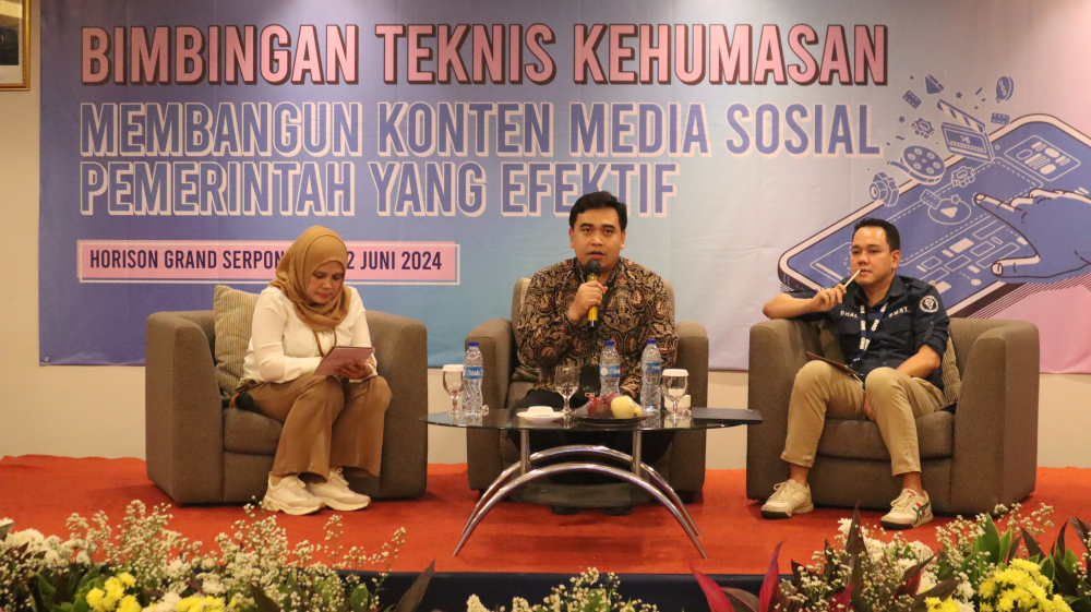 Bimbingan Teknis Kehumasan Membangun Konten Media Sosial Pemerintah Yang Efektif