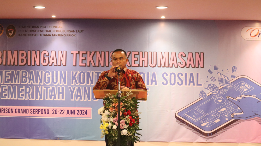 Bimbingan Teknis Kehumasan Membangun Konten Media Sosial Pemerintah Yang Efektif