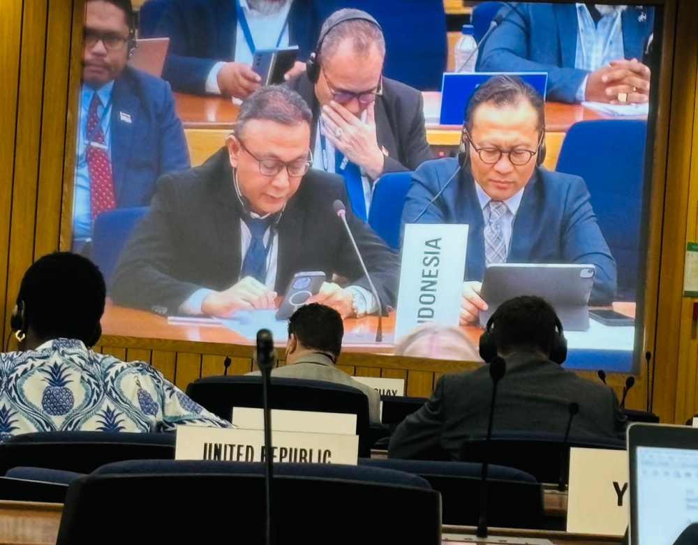 INDONESIA SAMPAIKAN INTERVENSI TERKAIT KESELAMATAN PELAYARAN DI SIDANG IMO COUNCIL 132