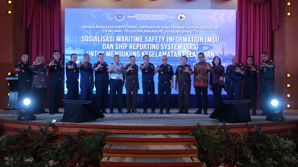 KEMENHUB SOSIALISASIKAN KESELAMATAN PELAYARAN MELALUI MARITIME SAFETY INFORMATION DAN SHIP REPORTING SYSTEM