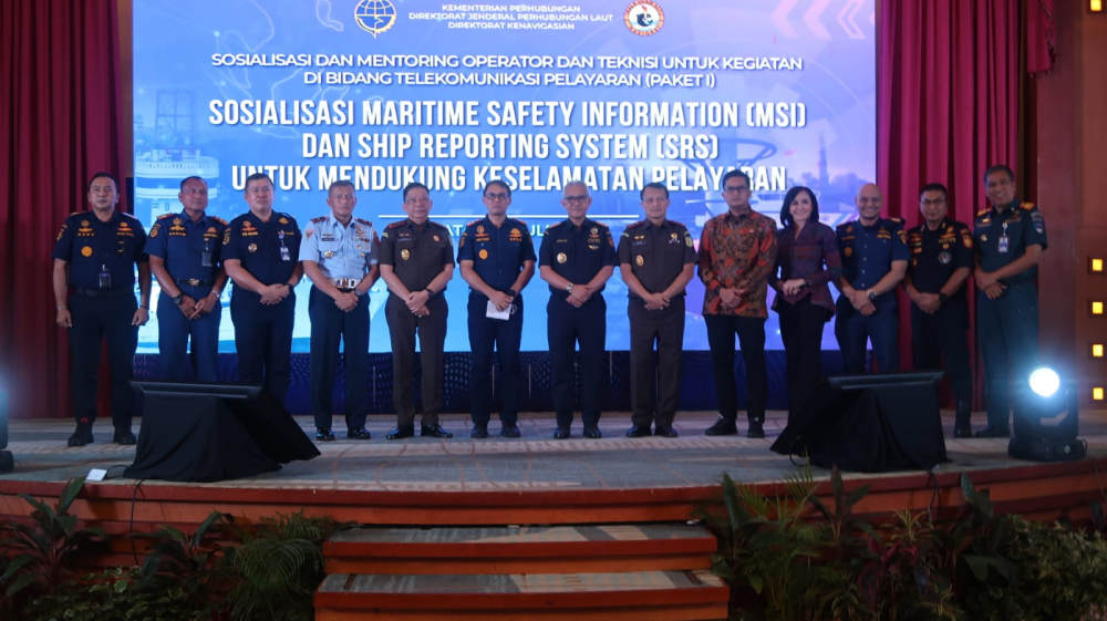 KEMENHUB SOSIALISASIKAN KESELAMATAN PELAYARAN MELALUI MARITIME SAFETY INFORMATION DAN SHIP REPORTING SYSTEM
