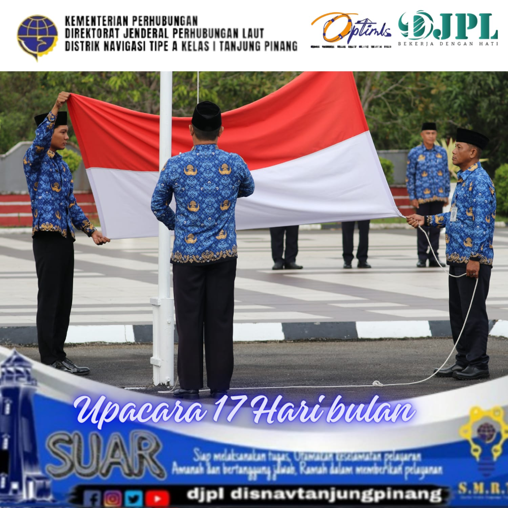 Upacara bendera 17 Hari Bulan