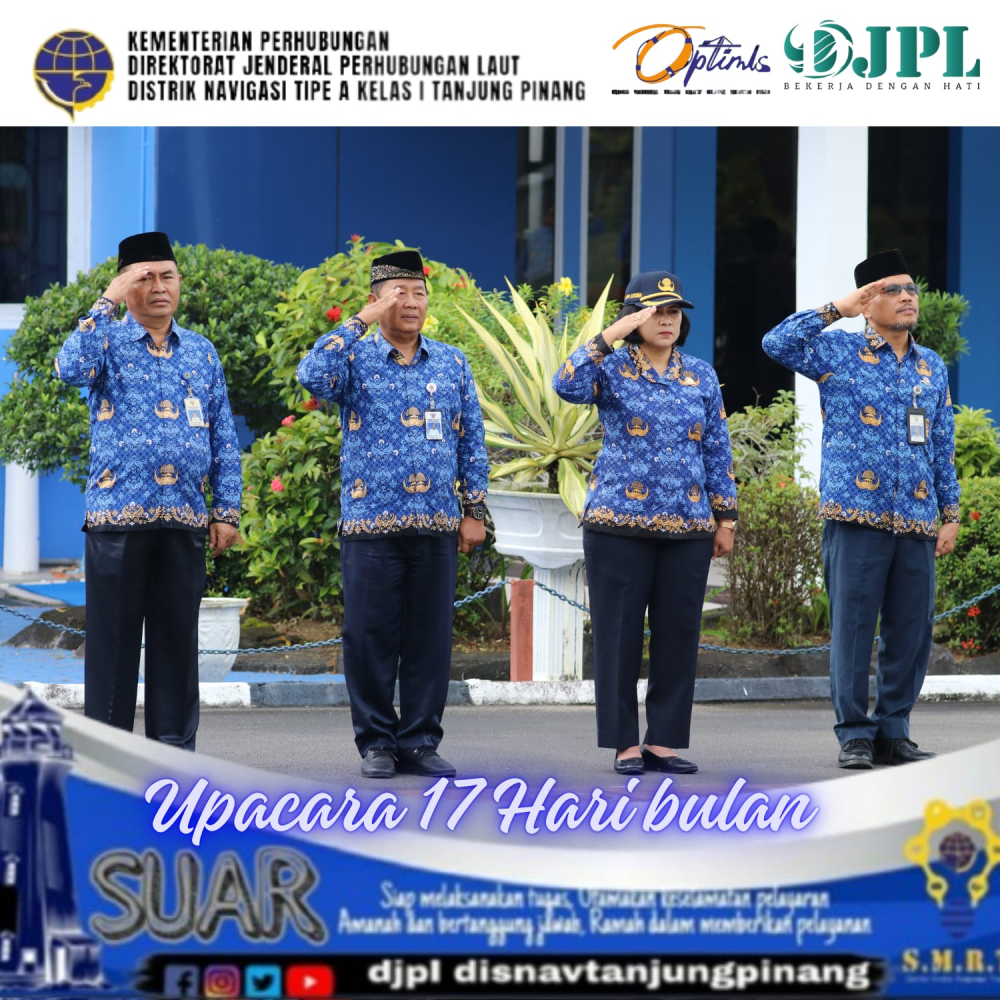 Upacara bendera 17 Hari Bulan