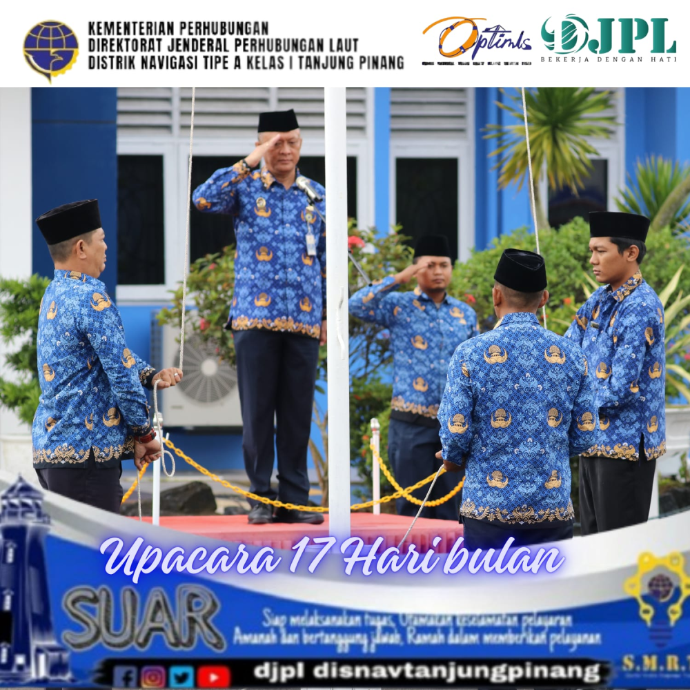 Upacara bendera 17 Hari Bulan