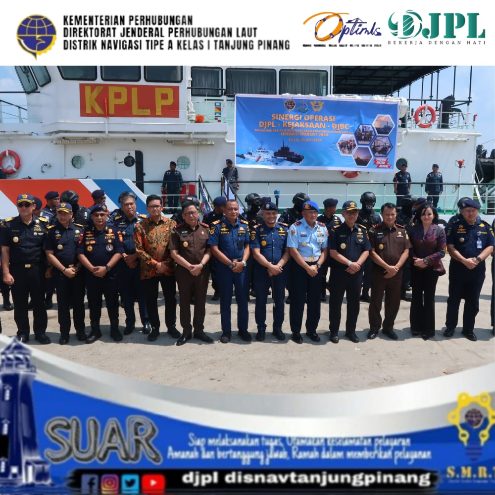 Kick off Meeting Sinergi Operasi Direktorat Jenderal Perhubungan Laut, Kejaksaan dan Direktorat Jenderal Bea dan Cukai dalam rangka Piloting Penegakan Kepatuhan Ketentuan AIS