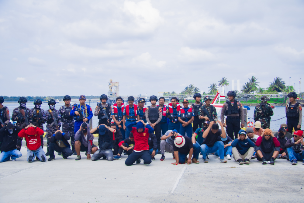 KSOP Kelas II Bontang Harap Exercise ISPS CODE Jadi Pembelajaran Hadapi Potensi Ancaman