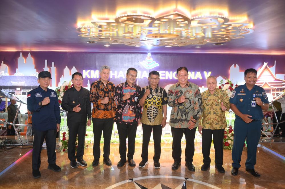 Kementerian Perhubungan Resmikan Pelayaran Perdana KM. Dharma Kencana V dan Pengoperasian Perdana Terminal Penumpang Donggala