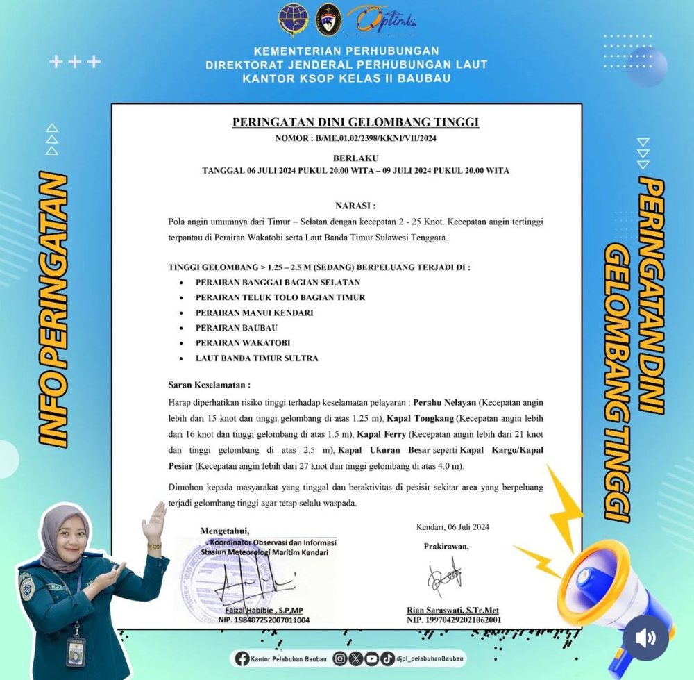 PERINGATAN GELOMBANG