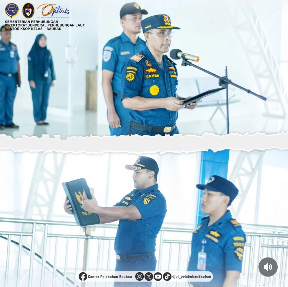 Apel pagi hari Senin, 8 Juli 2024