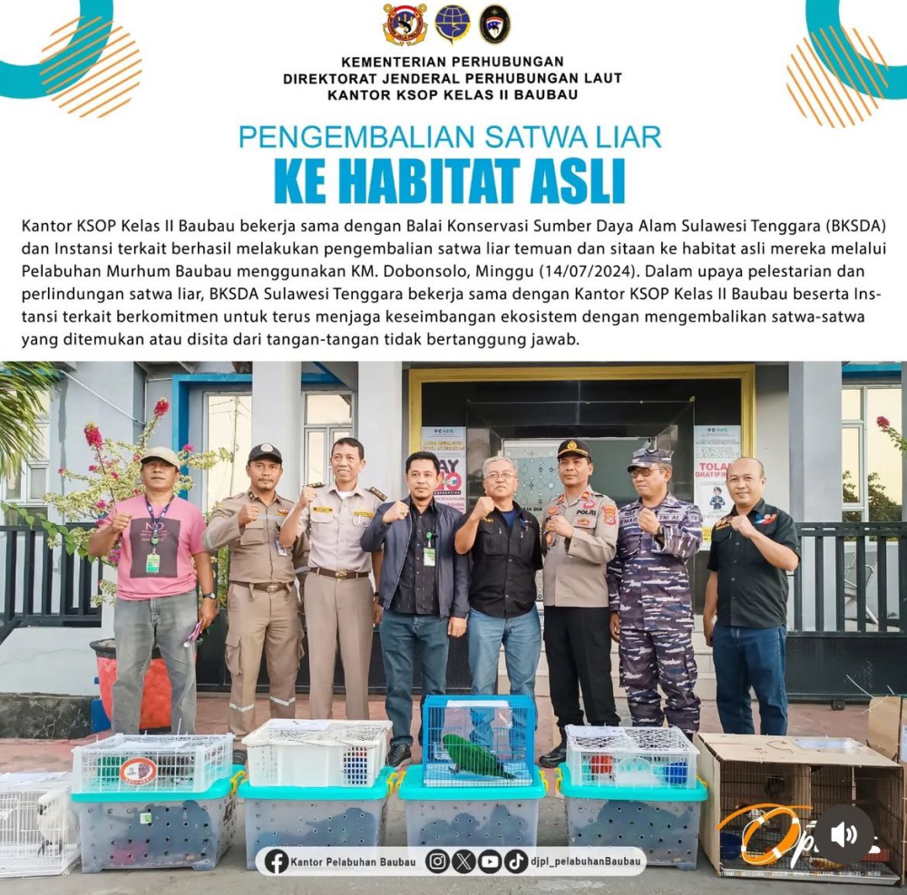 Pengembalian Satwa Liar ke Habitat Asli