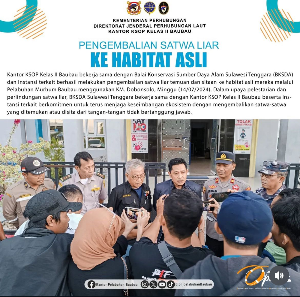 Pengembalian Satwa Liar ke Habitat Asli