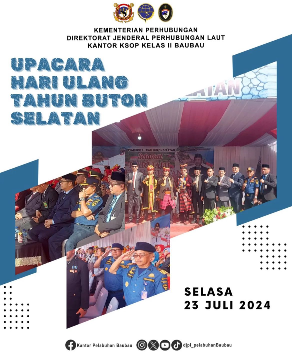 Upacara Hari Ulang Tahun Buton Selatan