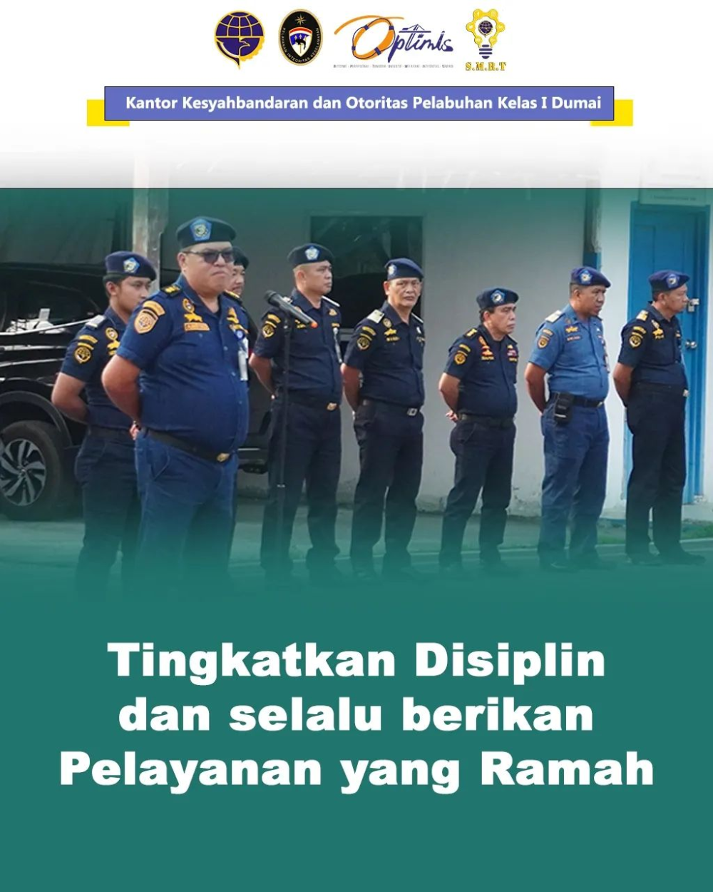 Tingkatkan DIsiplin dan Selalu Berikan Pelayanan yang Ramah