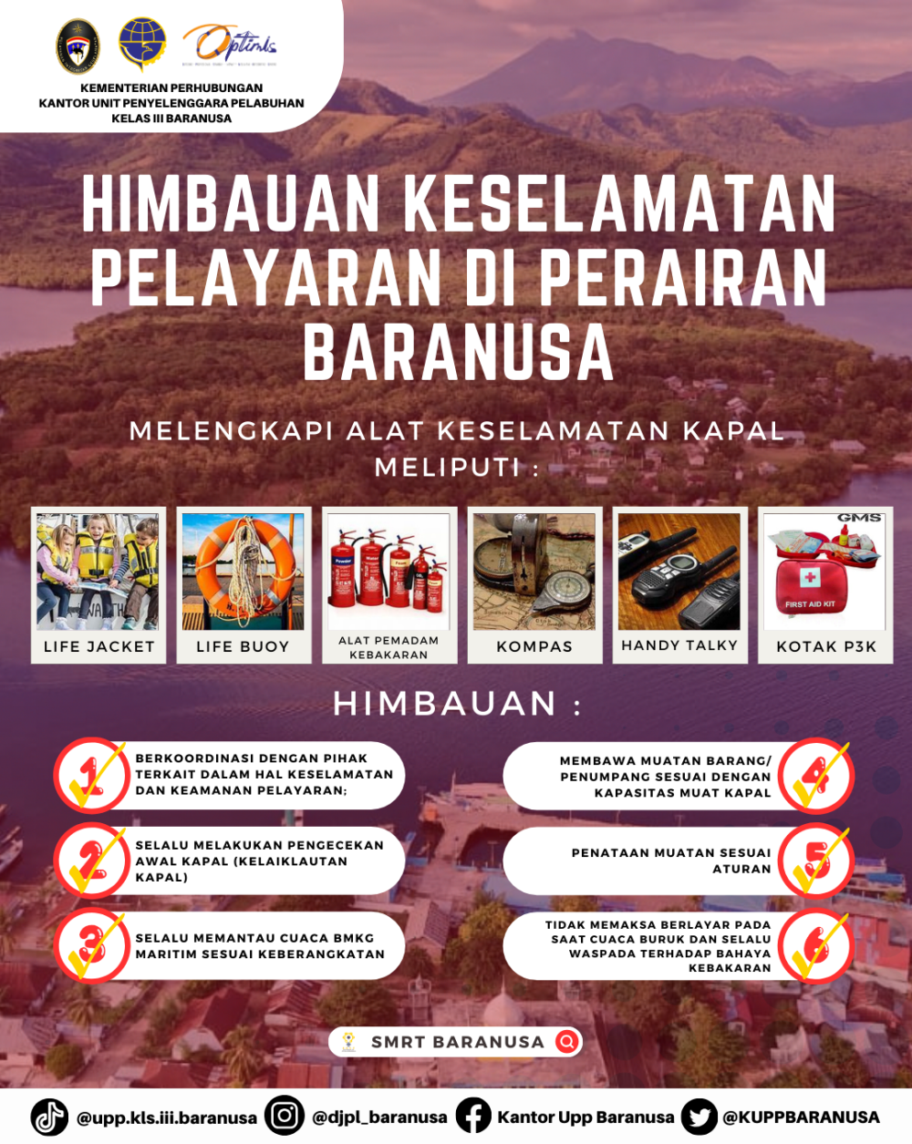HIMBAUAN KESELAMATAN PELAYARAN DI PERAIRAN BARANUSA