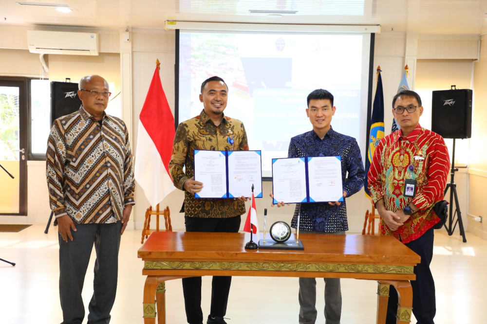 Kemenhub Berikan Hak Konsesi Pengusahaan Jasa Kepelabuhanan Pelabuhan Lelilef Kepada PT. Weda Bay Port