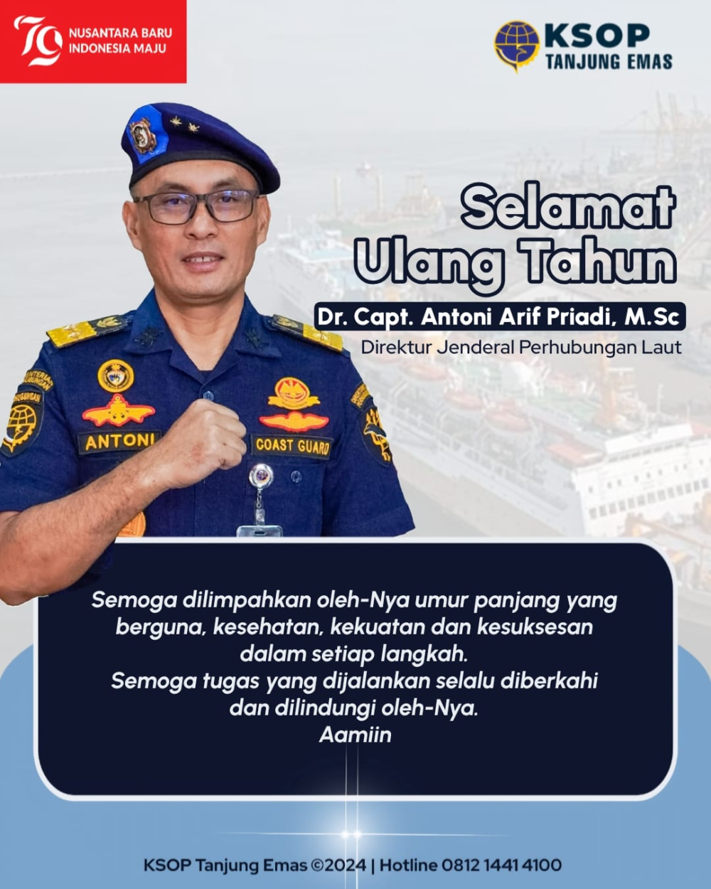 Selamat Ulang Tahun Pak Dirjen...