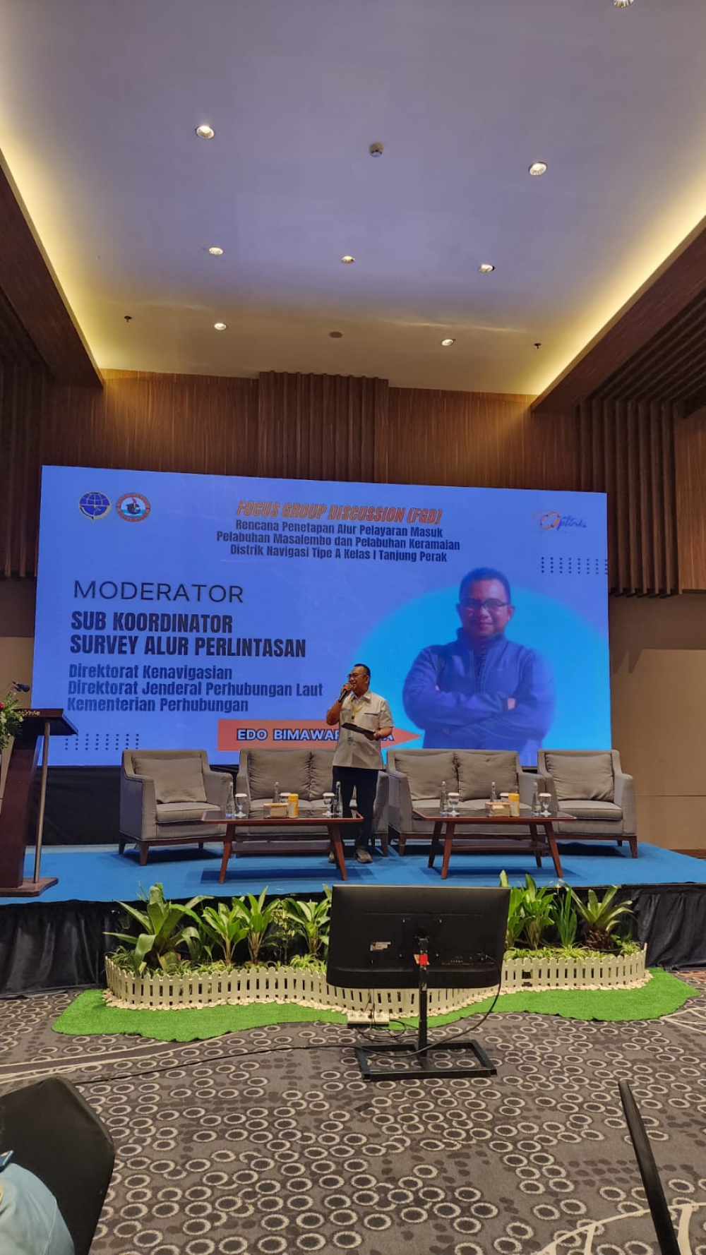 DISNAV TIPE A KELAS I TANJUNG PERAK GELAR FGD PENETAPAN ALUR PELAYARAN PELABUHAN MASALEMBU DAN PELABUHAN KARAMIAN