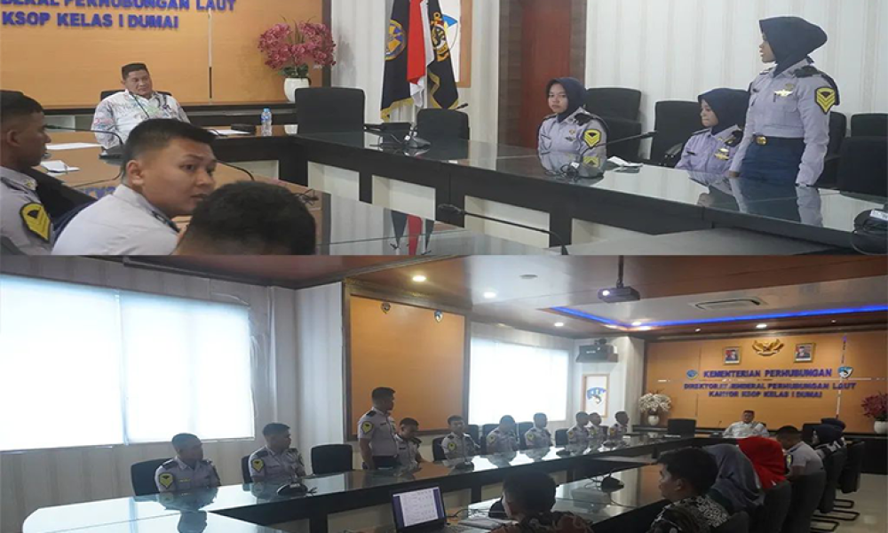 Kantor KSOP Kelas I Dumai Menerima Taruna/i Prada Politeknik Negeri Bengkalis