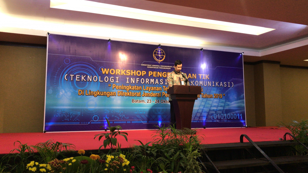 Workshop Pengelolaan TIK (Teknologi Informasi dan Komunikasi) Batam, 23 Oktober 2019
