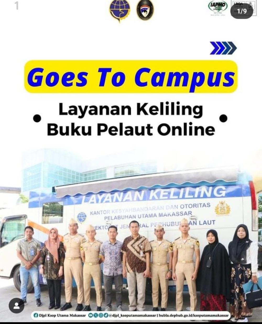 Goes To Campus Layanan Keliling Buku Pelaut Online
