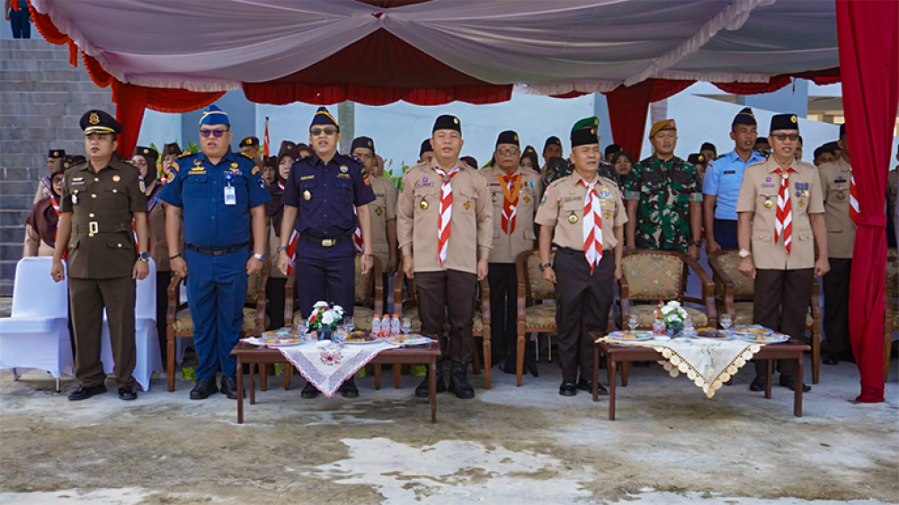 Apel Besar Peringatan Hari Pramuka Ke 63