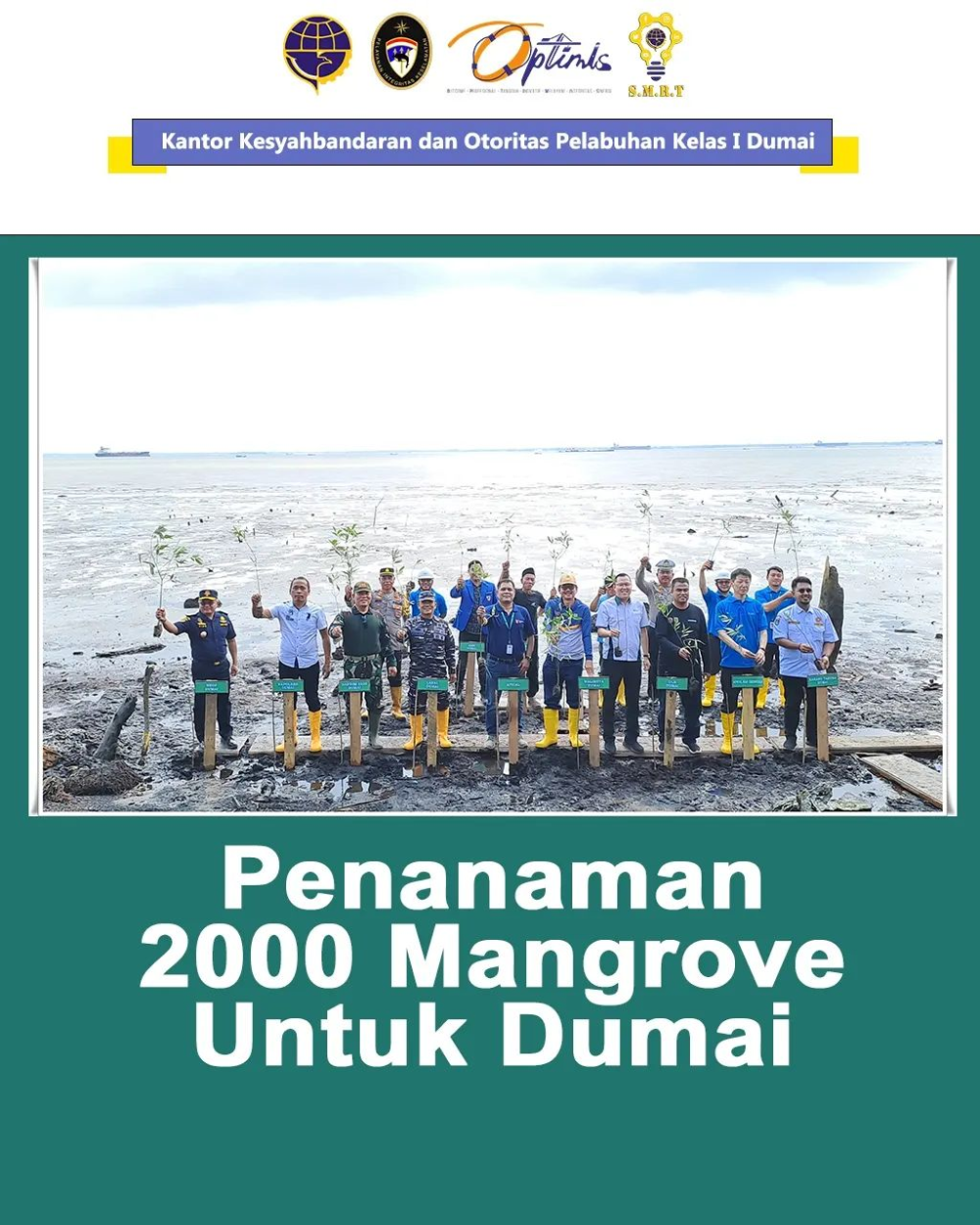 PENANAMAN 2000 MANGROVE UNTUK DUMAI