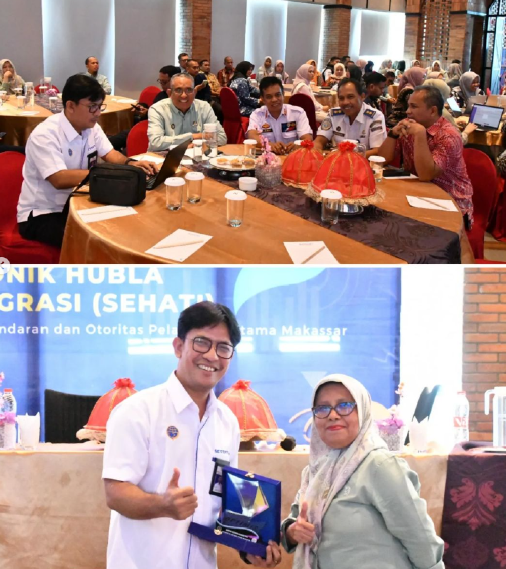 Sosialisasi Aplikasi Sehati Layanan E-Blanko Pada Sistem Elektronik Hubla Terintegrasi