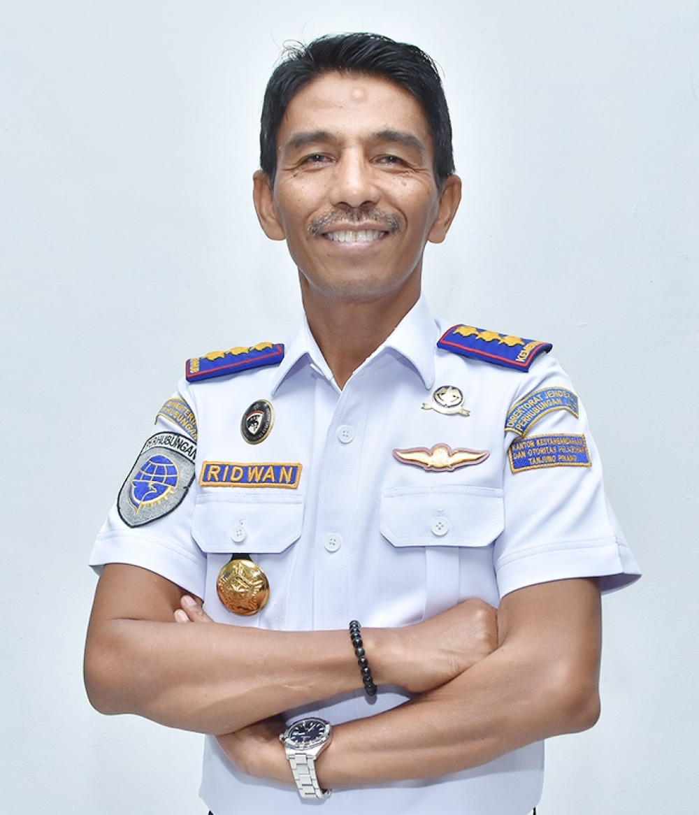 Kepala KSOP Tanjungpinang Ridwan Chaniago, M. Mar. E: Terkait E-Tiketing, KSOP Tanjungpinang Menyurati PT. MKP