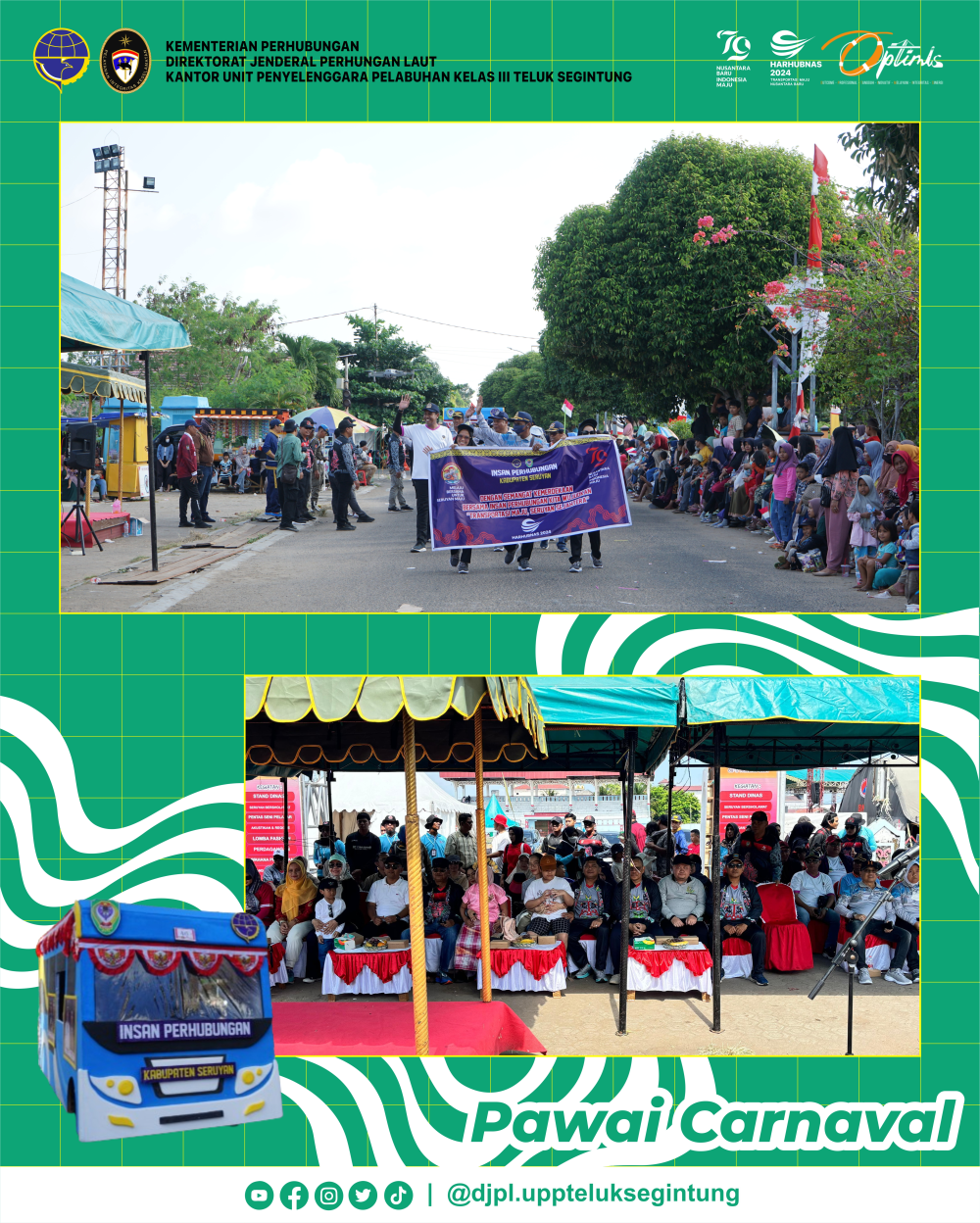 Pawai Karnaval Tahun 2024.