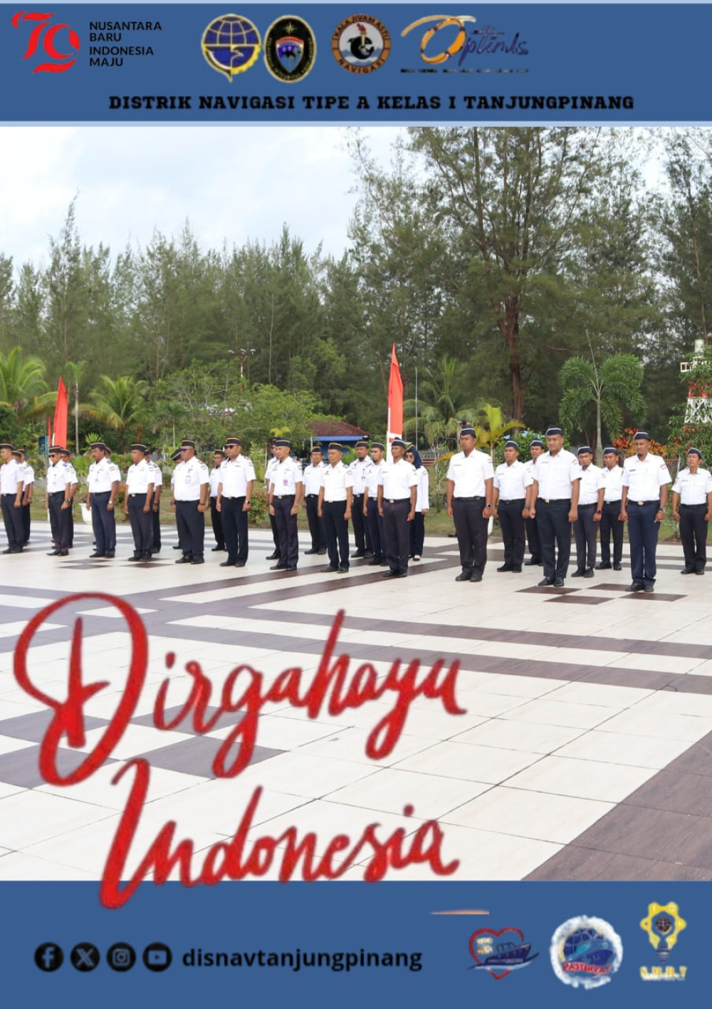 UPACARA PERINGATAN HUT KEMERDEKAAN RI KE 79 TAHUN 2024
