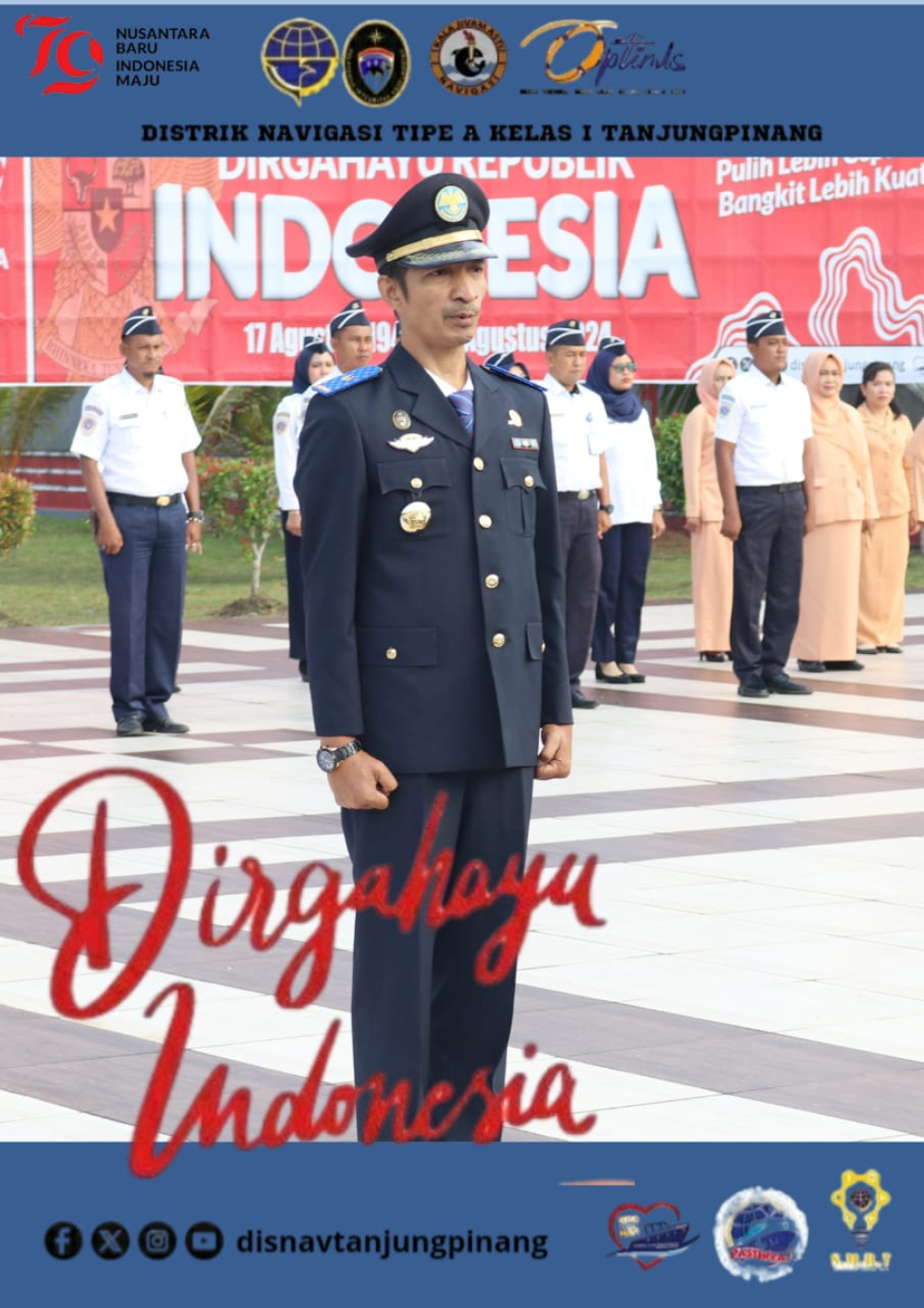 UPACARA PERINGATAN HUT KEMERDEKAAN RI KE 79 TAHUN 2024