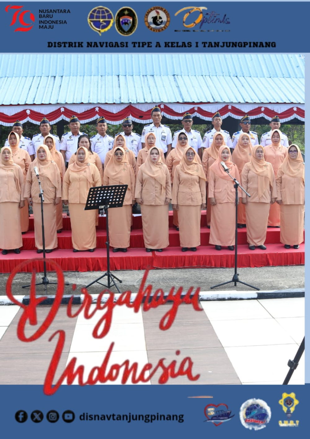 UPACARA PERINGATAN HUT KEMERDEKAAN RI KE 79 TAHUN 2024