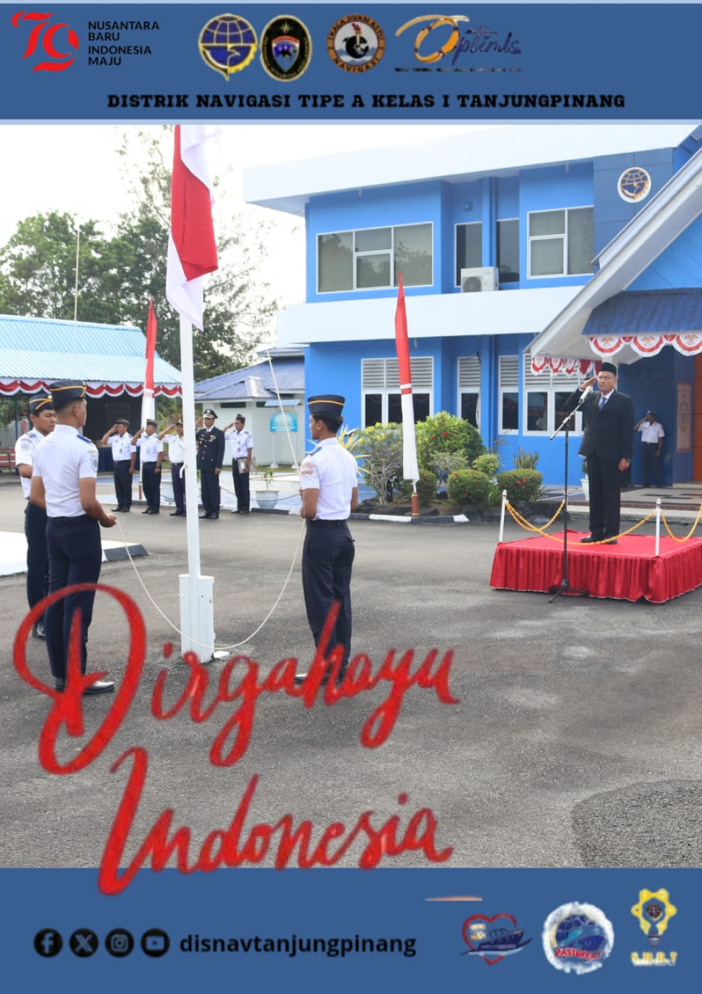 UPACARA PERINGATAN HUT KEMERDEKAAN RI KE 79 TAHUN 2024