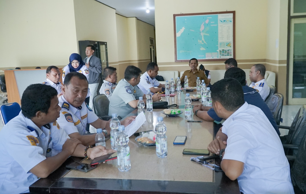 Rapat Koordinasi terkait Pembahasan Penetapan Tarif Angkutan Penyebrangan Lintasan Pelabuhan Ahmad Yani Ternate-Pelabuhan Jailolo