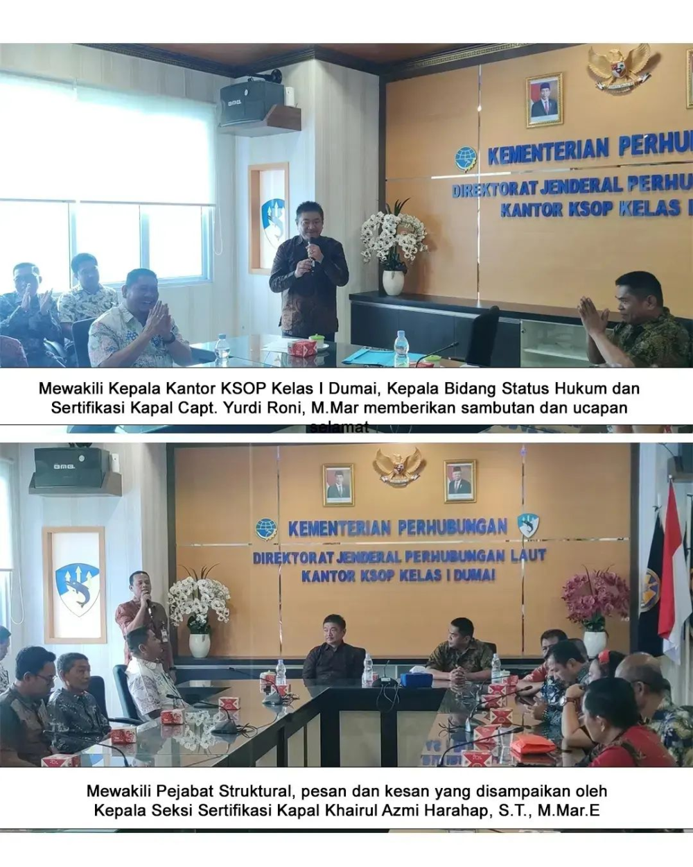 PELEPASAN KEPALA BIDANG KESELAMATAN BERLAYAR, PENJAGAAN DAN PATROLI