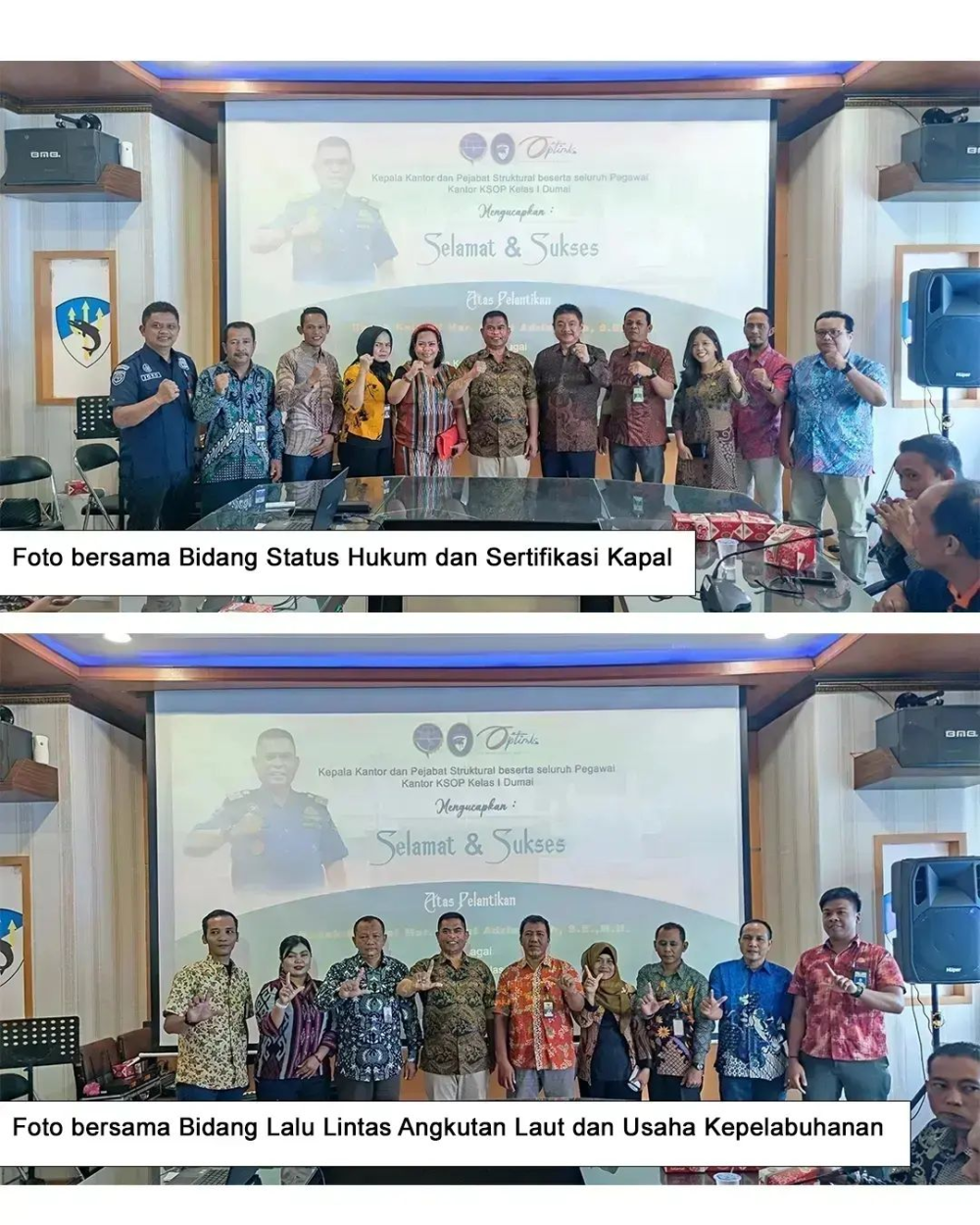 PELEPASAN KEPALA BIDANG KESELAMATAN BERLAYAR, PENJAGAAN DAN PATROLI