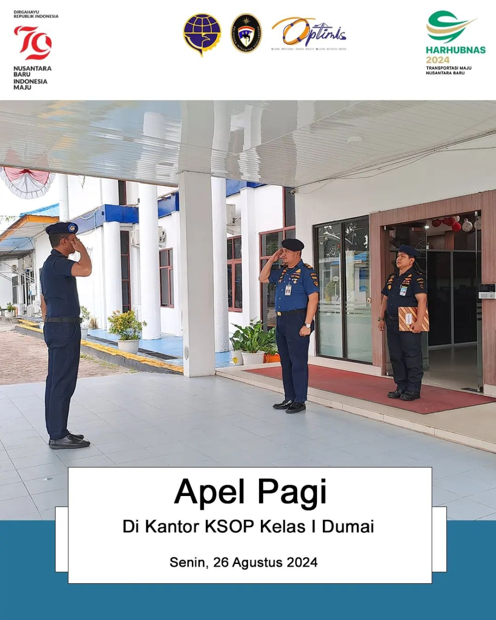 APEL PAGI KANTOR KSOP KELAS I DUMAI