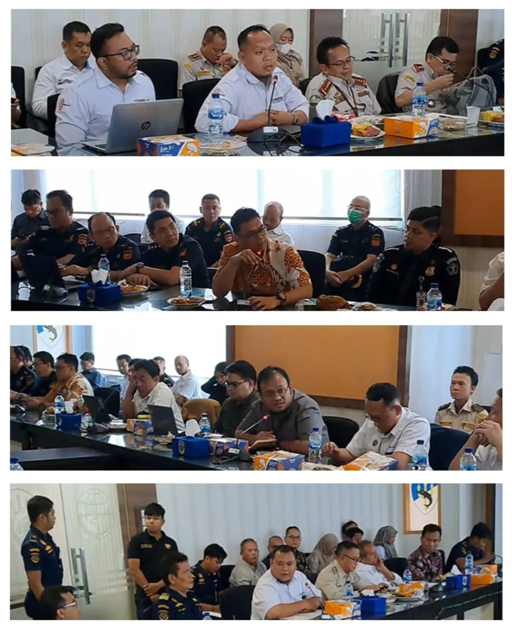 RAPAT KOORDINASI DAN PENINJAUAN LAPANGAN AKSI REFORMASI TATA KELOLA PELABUHAN DAN TATA KELOLA PABRIK PENGOLAHAN SAWIT
